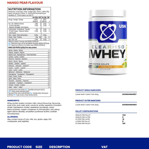 Iso-Clear Whey Protein Isolate