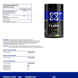 ANABOLIC TURK TEST 1200