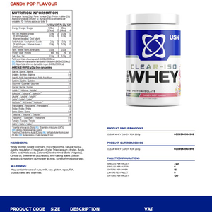 Iso-Clear Whey Protein Isolate