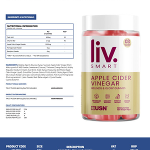 LivSMART Apple Cider Vinegar Gummies